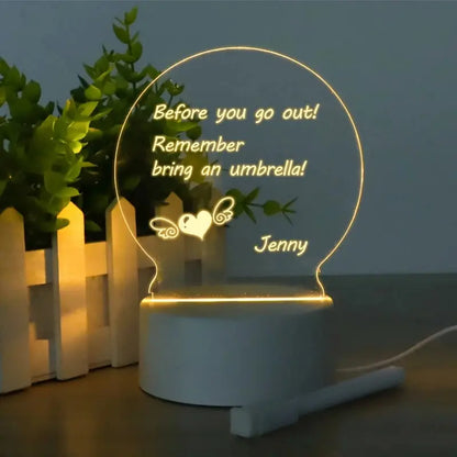 EnchantGlow 3D LED Writing Board